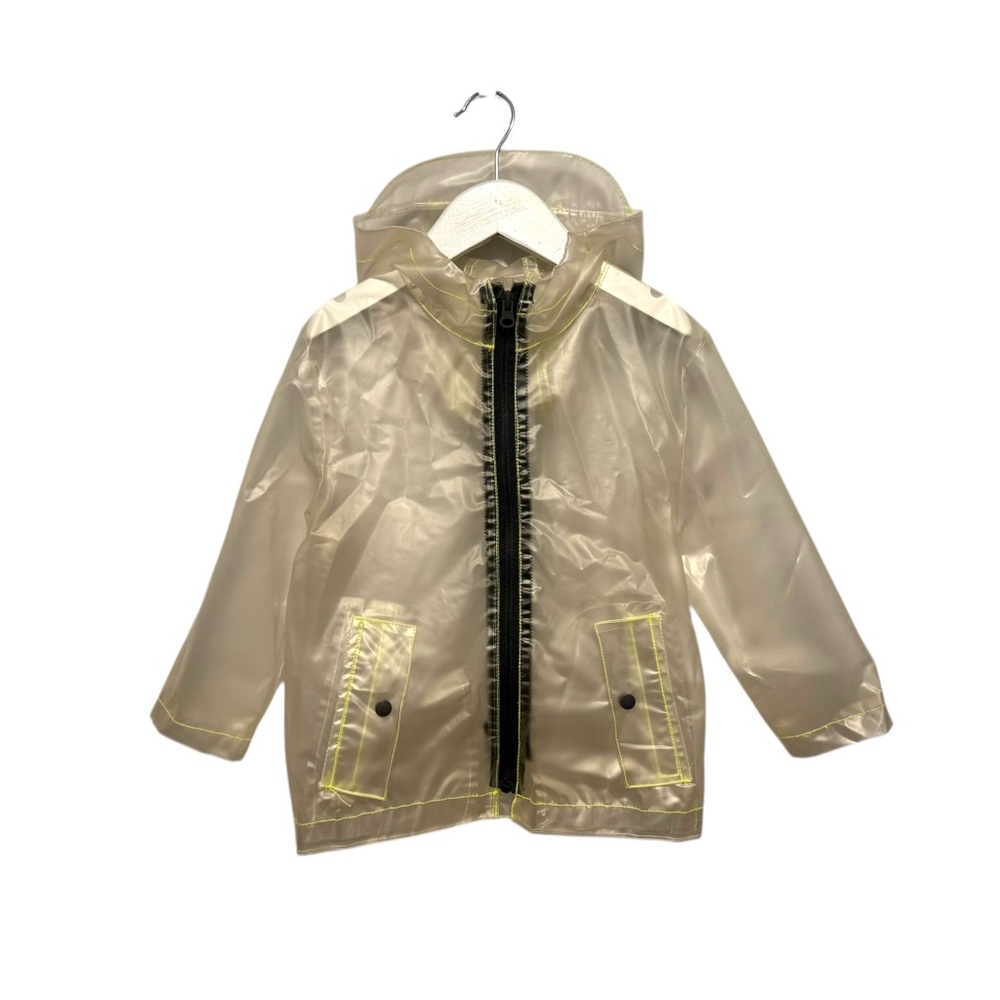 ⭐️ 5/$30 Zara Kids Transparent Raincoat size 3-4 Years